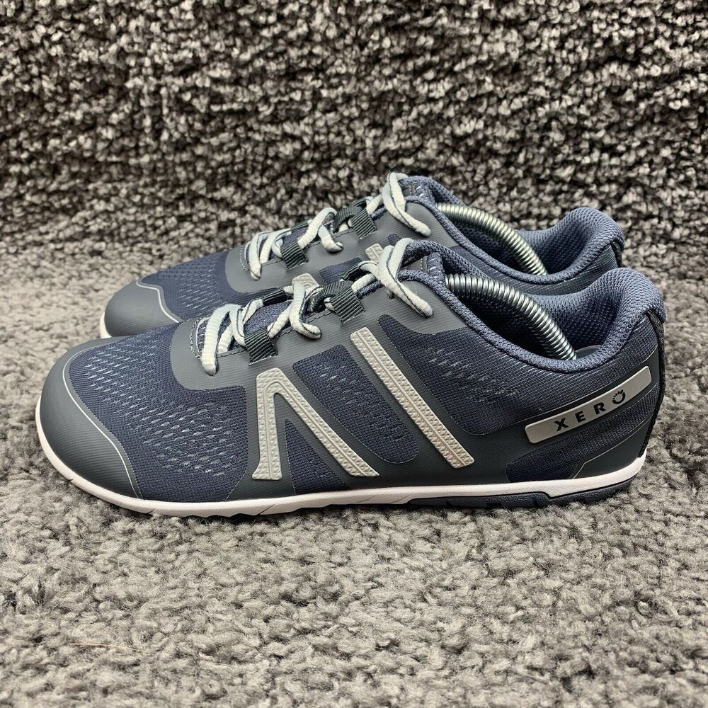 Xero HFS Women's Size 8 Barefoot Minimalist Running Shoes Blue & Gray